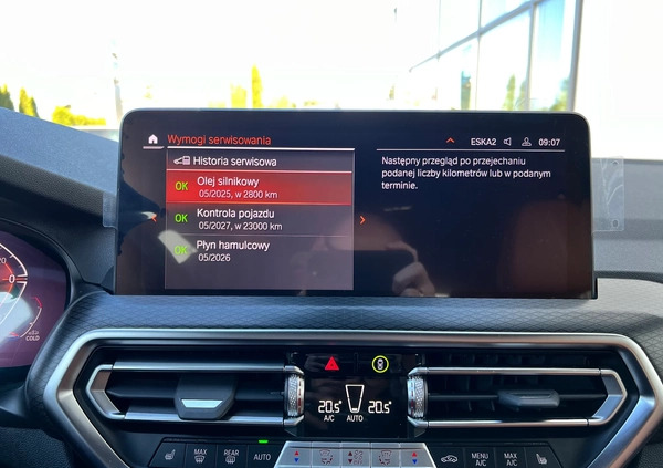 BMW X4 cena 262000 przebieg: 22000, rok produkcji 2023 z Płock małe 436